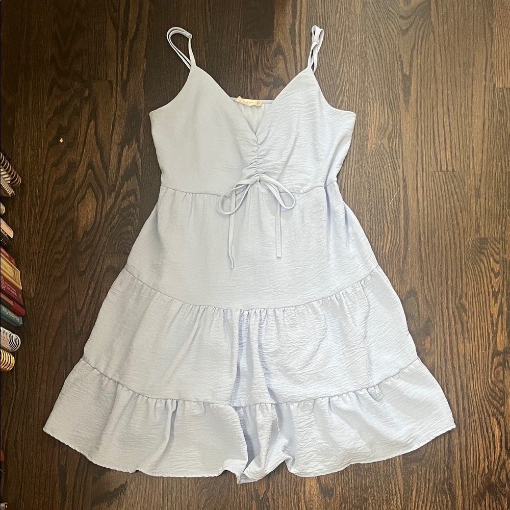 Altard State Light Blue Tiered Dress size Small